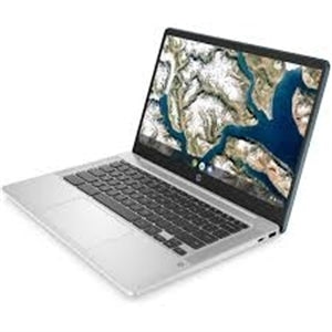 Refurbished HP Chromebook 4N941UA#ABA 14" 4GB 64GB eMMC Celeron® N4500 1.1GHz ChromeOS, Silver