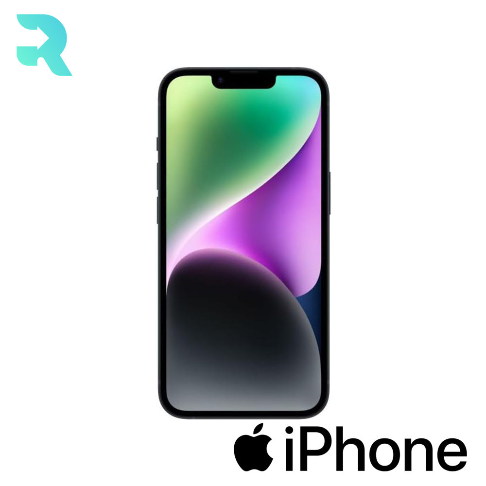Refurbished Apple iPhone 14 6.1" 128GB AT&T Only Midnight (Good Condition)