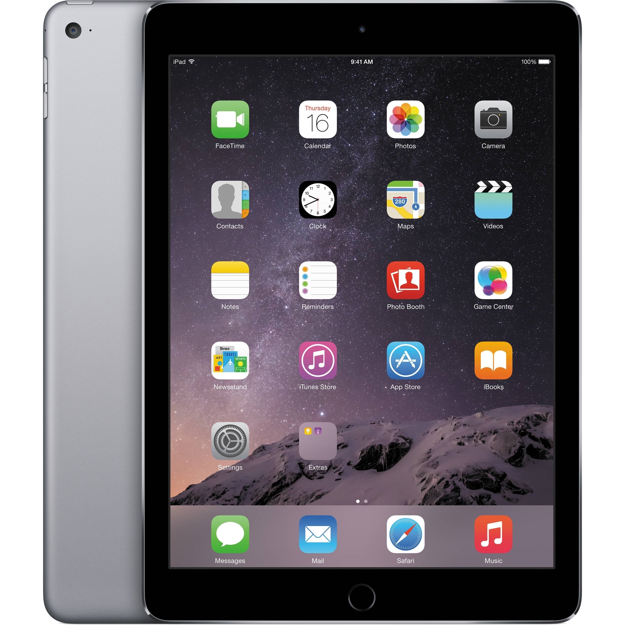 Apple iPad Air A1566 9.7" Tablet 16GB WiFi, Space Gray C