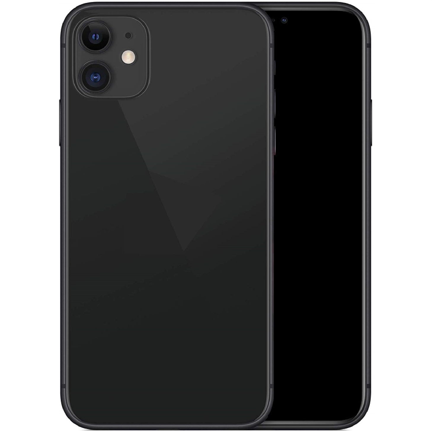 Refurbished Apple iPhone 11 A2111 64GB 6.1" 4G LTE Fully Unlocked, Black D