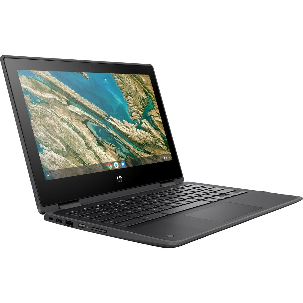 HP Chromebook x360 11 G3 EDU 1A783UT#ABA 11.6" Touch 4GB 32GB eMMC Celeron® N4020 1.1GHz, Black B