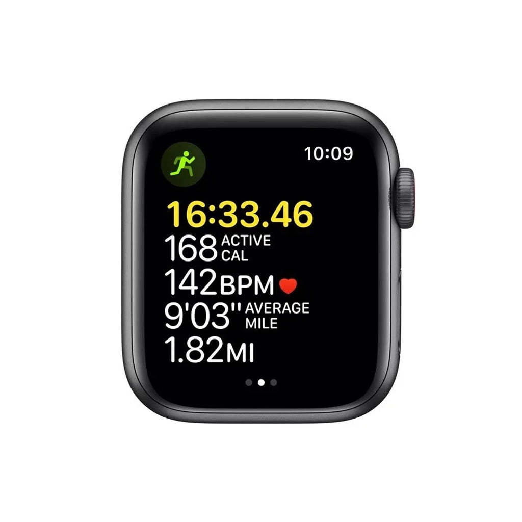 Refurbished Apple Watch SE (1st Gen) A2351 40mm GPS Space Gray Aluminum with Black Sport Band (Excellent Condition)