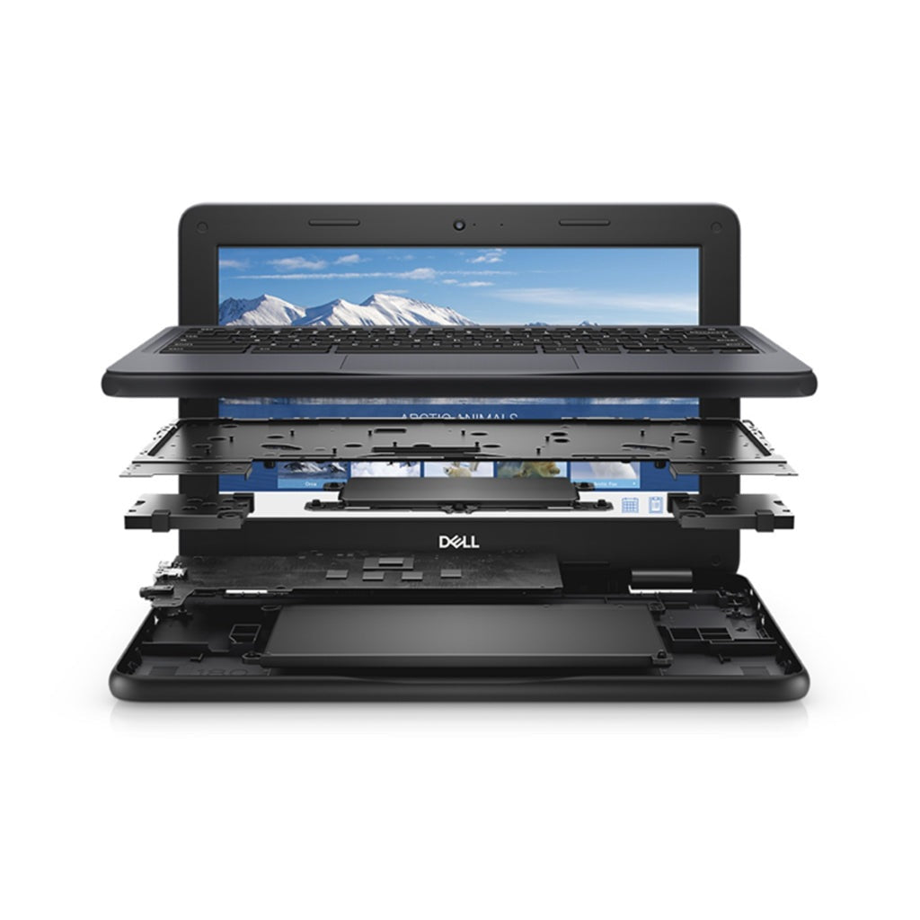 Refurbished Dell (Chromebook) WiFi 11.6" 4GB 16GB Black Excellent Condition 3100