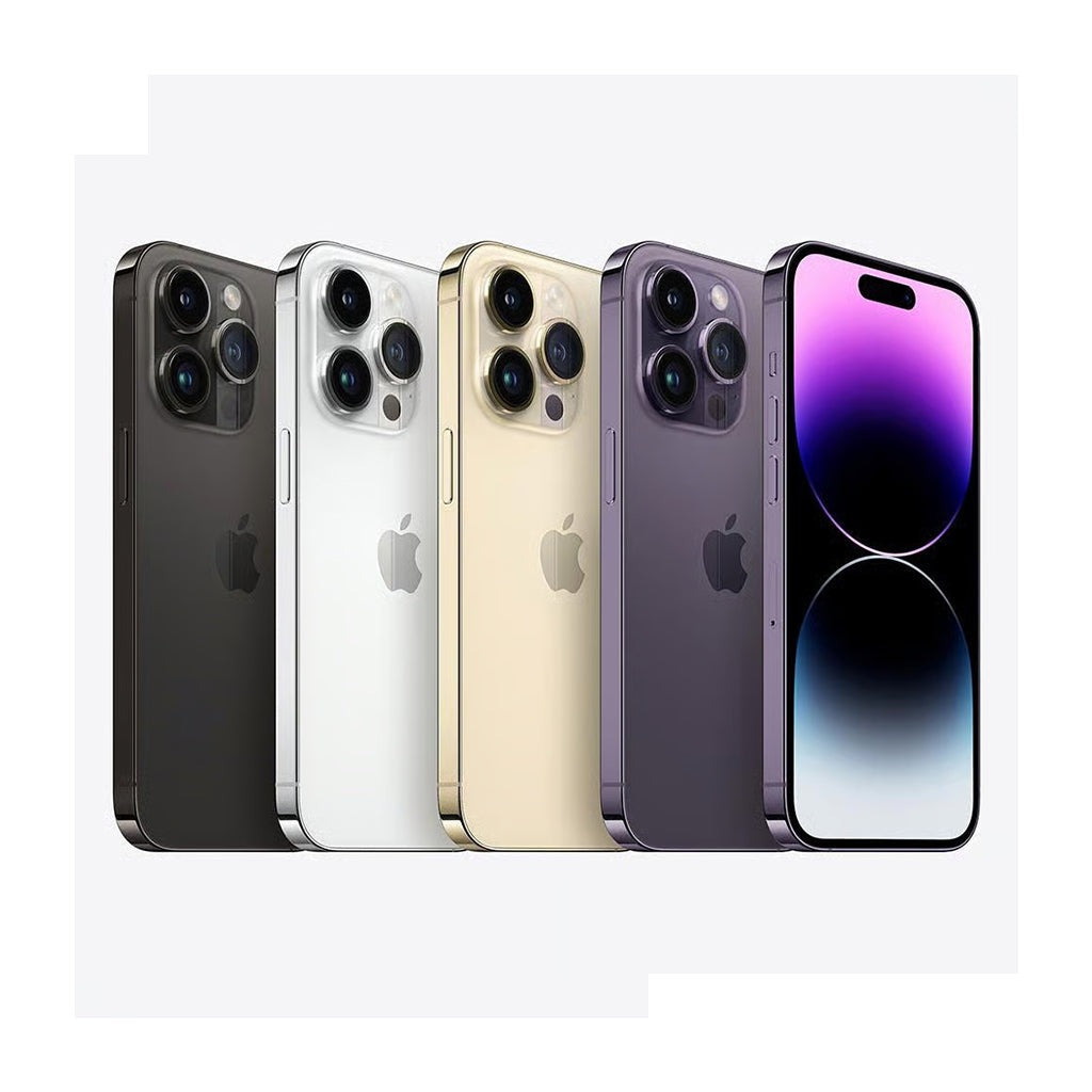 Refurbished Apple iPhone 14 Pro 6.1" 128GB Silver Unlocked (Excellent Condition)
