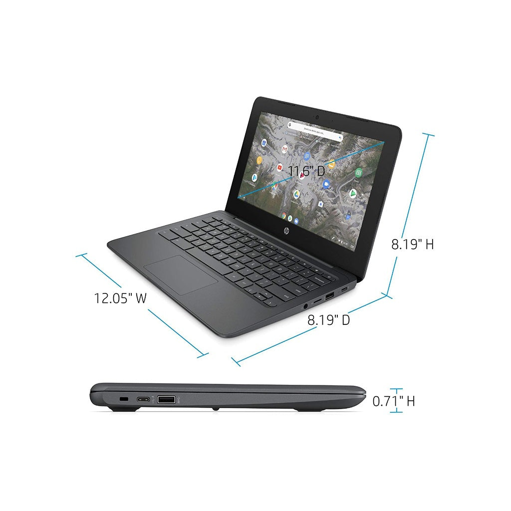 Refurbished HP (Chromebook) 11a-nb0013dx 1N091UA#ABA WiFi 11.6" 4GB 32GB Black Excellent Condition