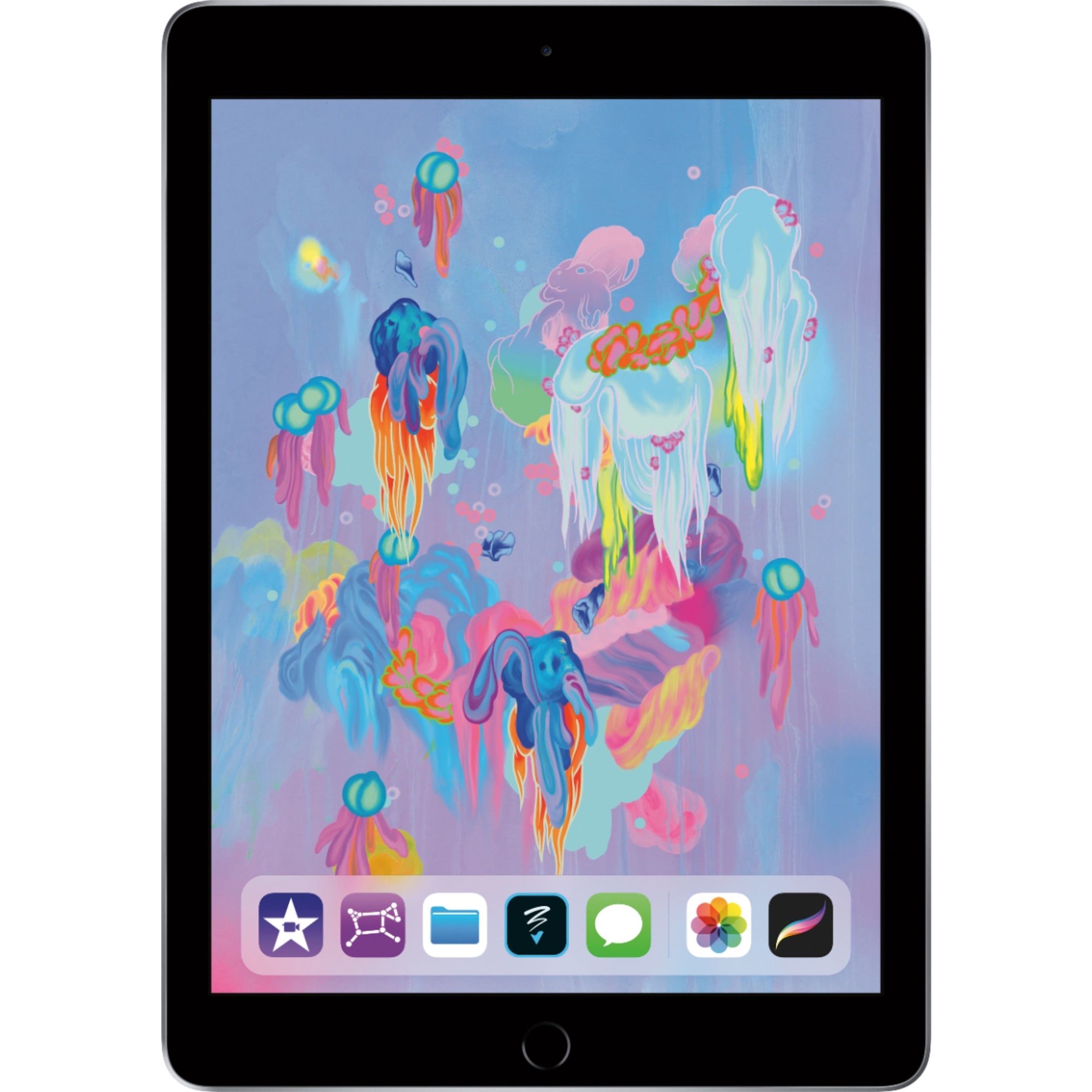 Apple iPad 6th Gen A1893 9.7" Tablet 32GB WiFi, Space Gray B