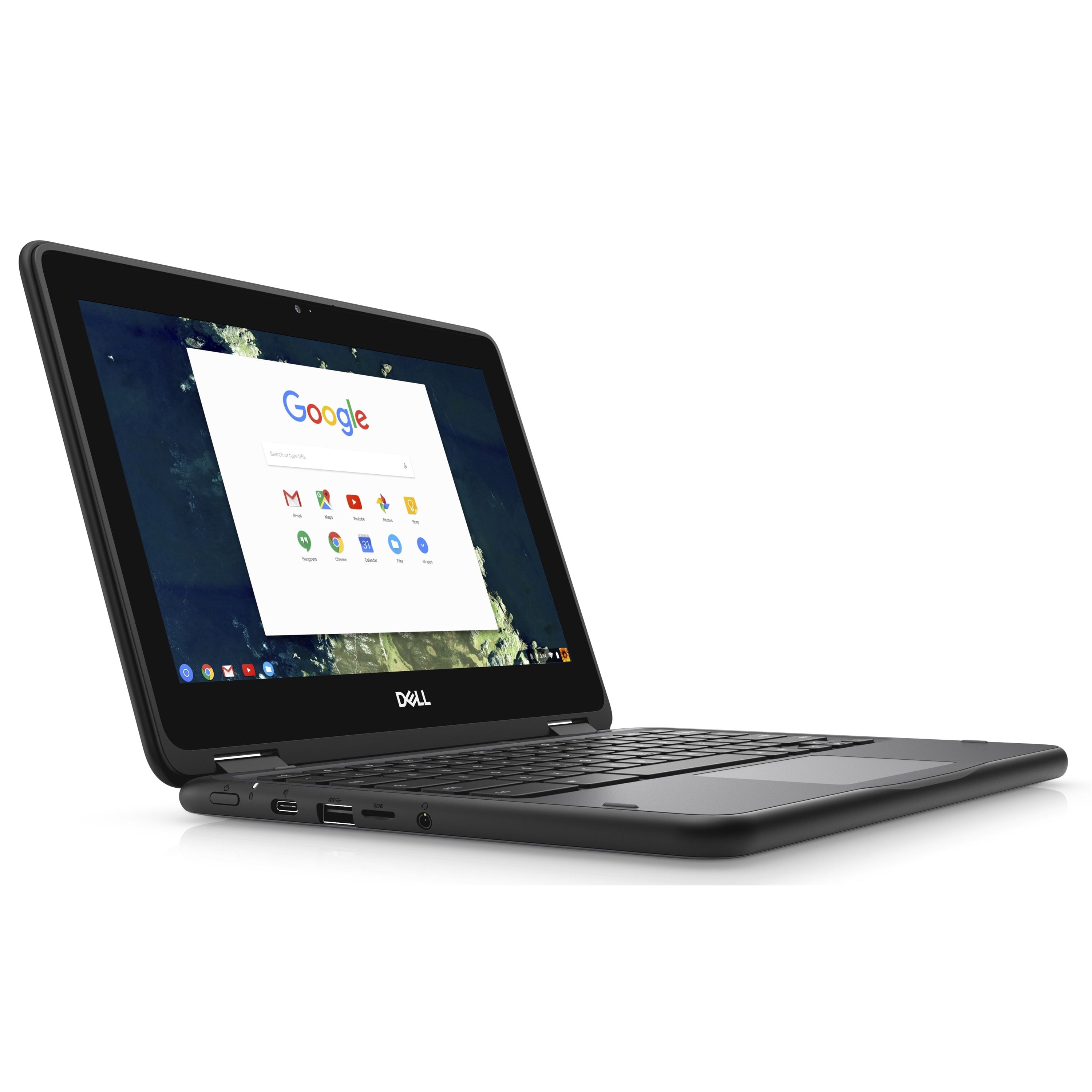 Dell Chromebook 11 5190 2-in-1 Intel Celeron N3450 X4 1.1GHz 4GB 32GB, Black
