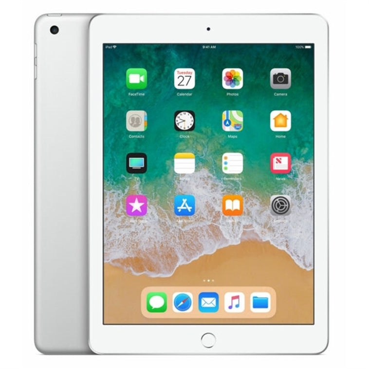 Apple iPad 6th Gen 9.7" Tablet 128GB WiFi, Silver