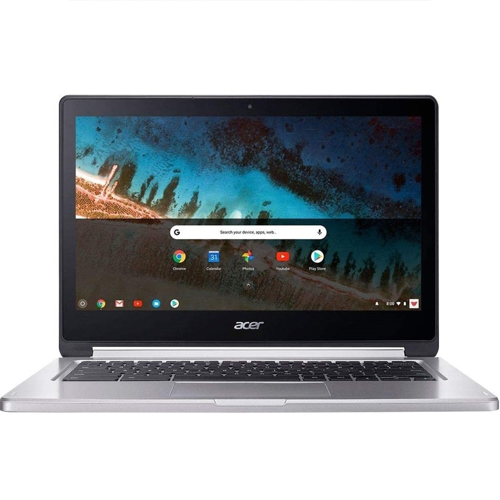 Acer Chromebook 13 R13 CB5-312T-K8Z9 13.3" Touch 4GB 32GB eMMC MediaTek® MT8173 1.3GHz, Sliver