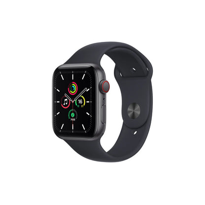 Refurbished Apple Watch SE (1st Gen) A2351 40mm GPS Space Gray Aluminum with Black Sport Band (Excellent Condition)