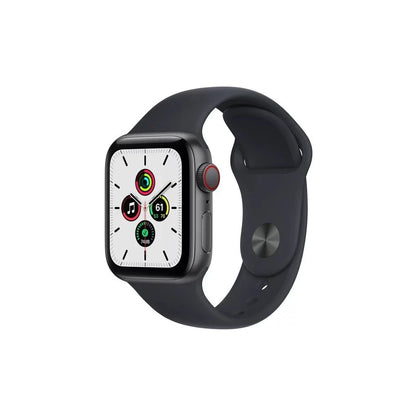 Refurbished Apple Watch SE (1st Gen) A2351 40mm GPS Space Gray Aluminum with Black Sport Band (Excellent Condition)