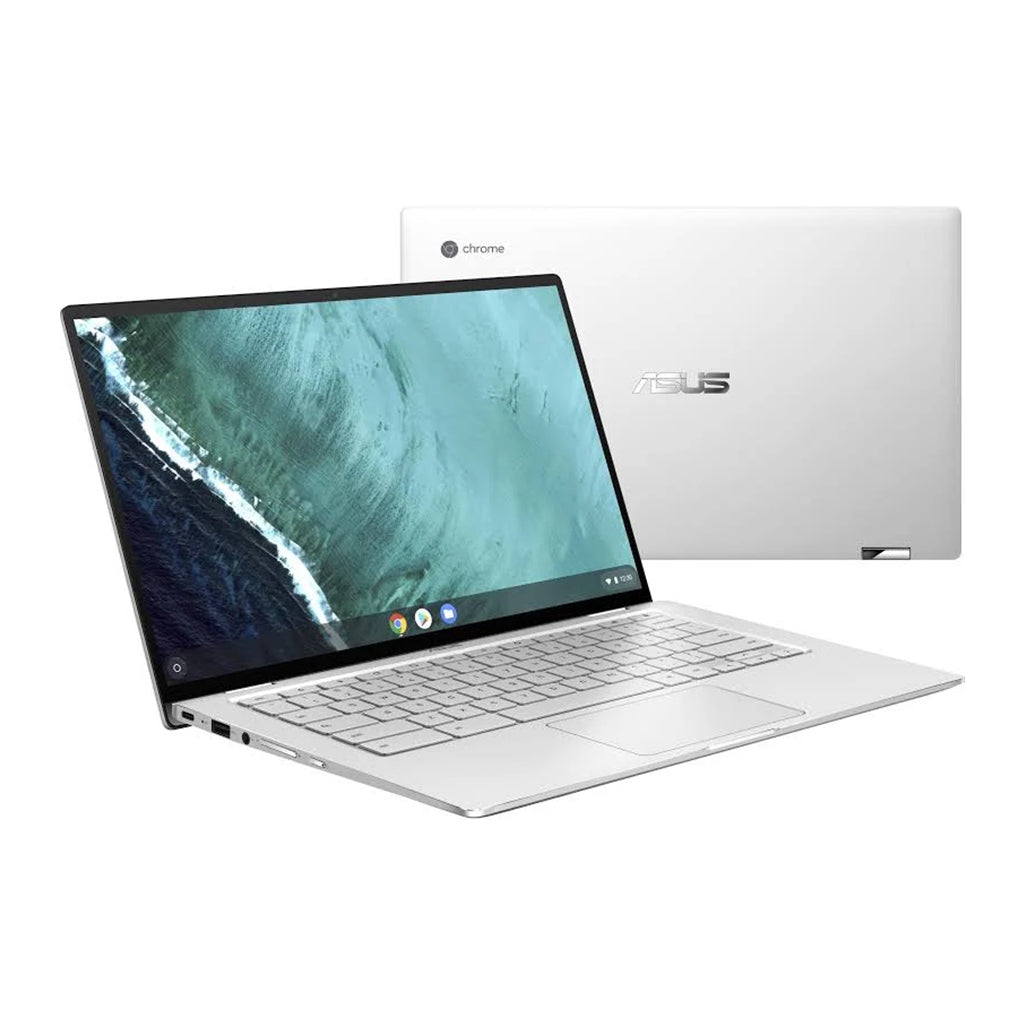 Refurbished ASUS Chromebook Flip C434TA C434TA-DS384T 14" Touchscreen 4GB RAM 64GB Wi-Fi Silver (Good Condition)