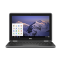 Dell Chromebook 3100 - 11.6" Non-Touch - 4GB RAM - 32GB eMMC - Black - Certified Refurbished
