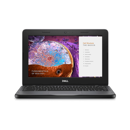 Refurbished Dell Chromebook 3110 RYV8KA03 11.6" 4GB RAM 64GB Wi-Fi Black (Good Condition)