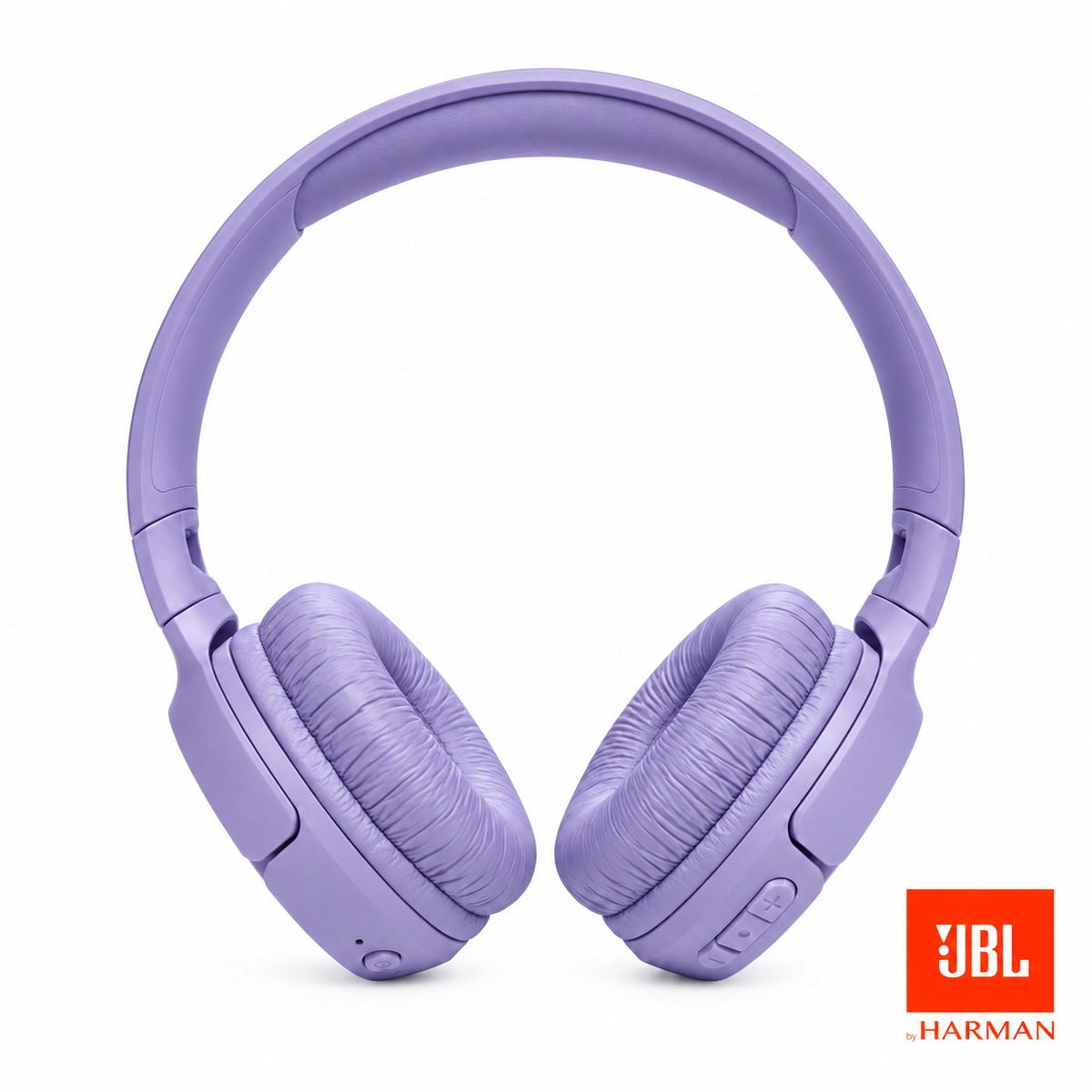 JBL Tune 520BT Wireless On-Ear Headphones with Pure Bass Sound Purple