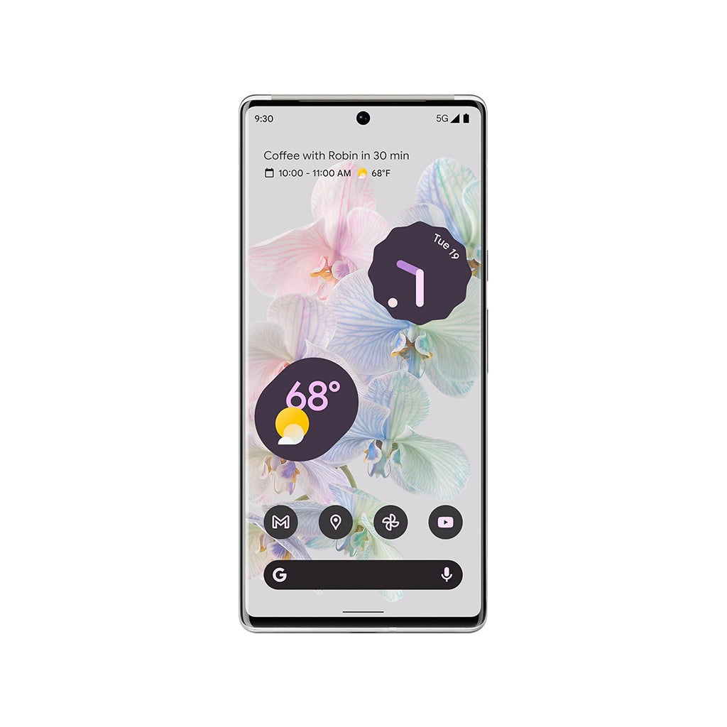 Refurbished Google Pixel 6 Pro G8V0U (Verizon Only) 128GB Cloudy White Excellent Condition