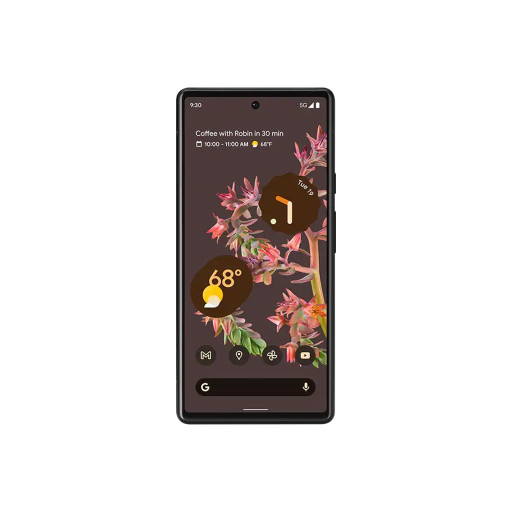 Refurbished Google Pixel 6 G9S9B (Verizon Only) 128GB Stormy Black Very Good Condition