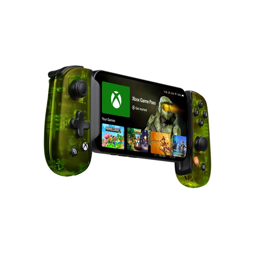 Backbone One Xbox Edition Mobile Gaming Controller USB-C BB-51-P-GX Translucent Green (Like New)