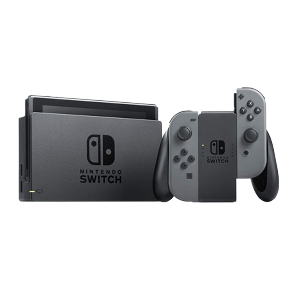 Refurbished Nintendo Switch Hybrid Gaming Console HAC-001 32GB Wi-Fi Black Hybrid Gaming Console + Turtle Beach Airlite Fit Wired Gaming Headset Purple Bundle