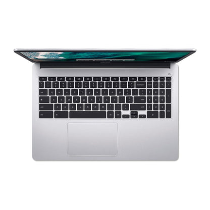 Refurbished Acer (Chromebook) WiFi 15.6" 4GB 32GB Silver Very Good Condition CB315
