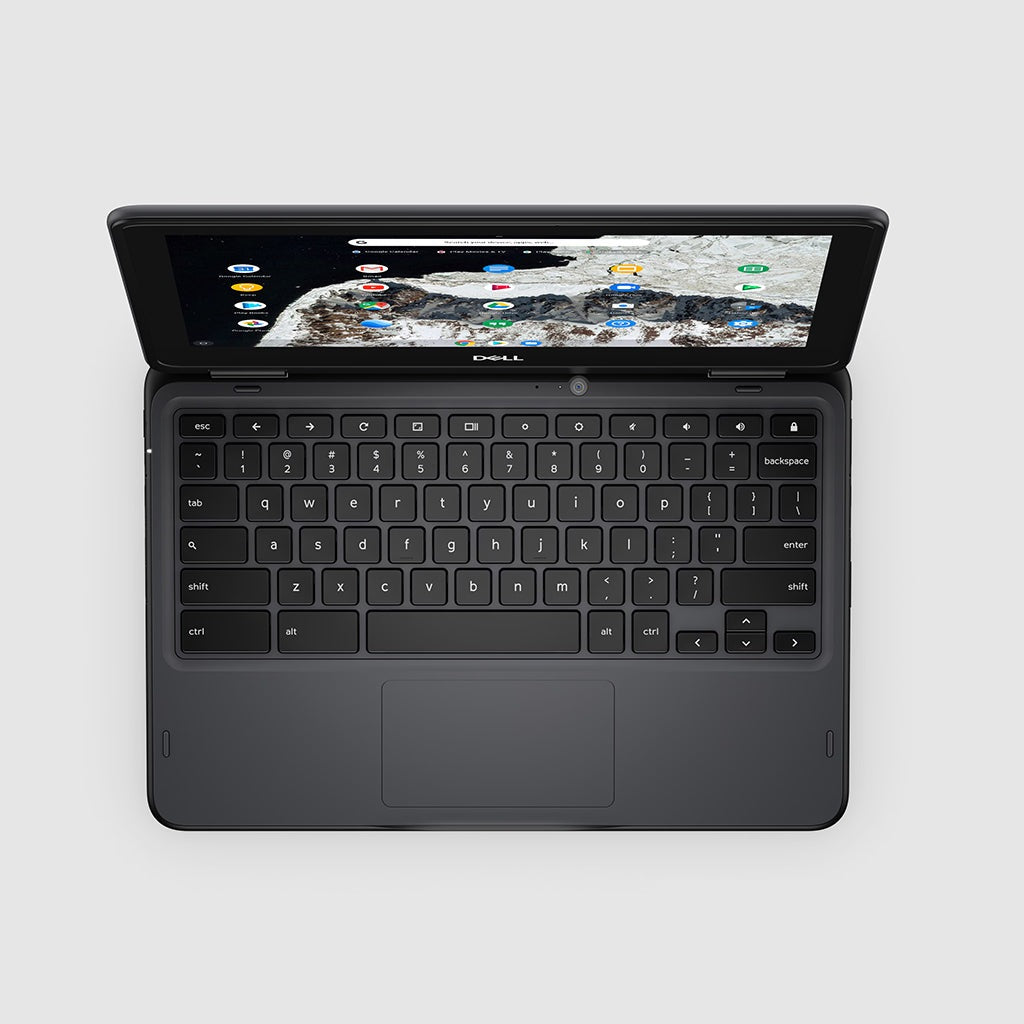 Refurbished Dell Chromebook 3100 2-in-1 4YPYWA00 11.6" 32GB Wi-Fi Black (Good Condition)