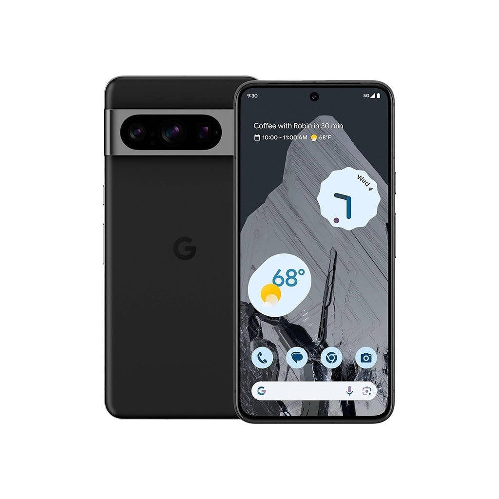 Refurbished Google Pixel 8 Pro G1MNW (AT&T Only) 128GB Obsidian Excellent Condition
