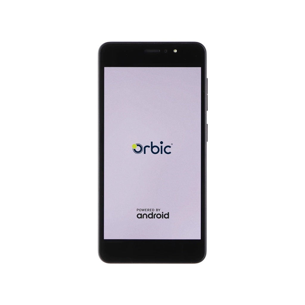 Refurbished Orbic Wonder 16GB Black Excellent Condition RC555L
