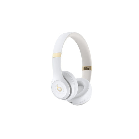 Beats Solo 4 Bluetooth Wireless On-Ear Headphones Warm White Excellent Condition MC2M4LL/A