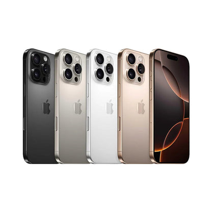 Refurbished Apple iPhone 16 Pro Black Titanium