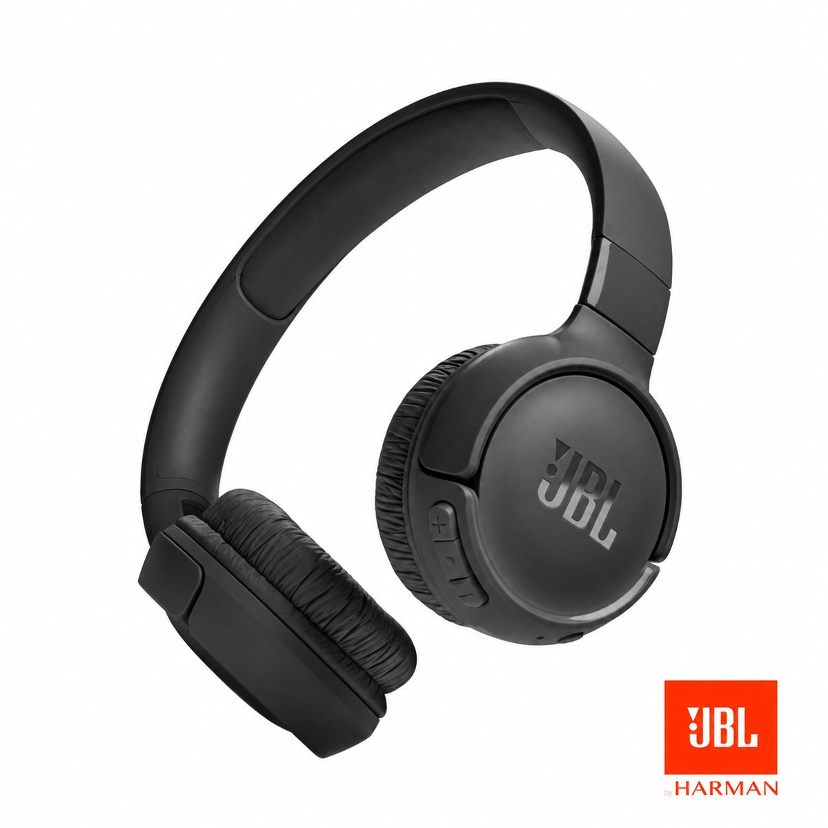 JBL Tune 520BT Wireless On-Ear Headphones with Pure Bass Sound Black
