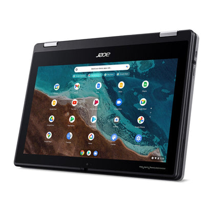 Refurbished Acer (Chromebook) R721T WiFi 11.6" 4GB 32GB Black Excellent Condition NX.HBRAA.003