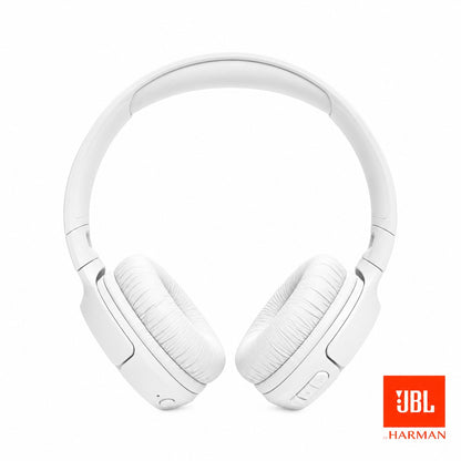 Refurbished JBL Tune 520BT Wireless On-Ear Headphones with Pure Bass Sound White