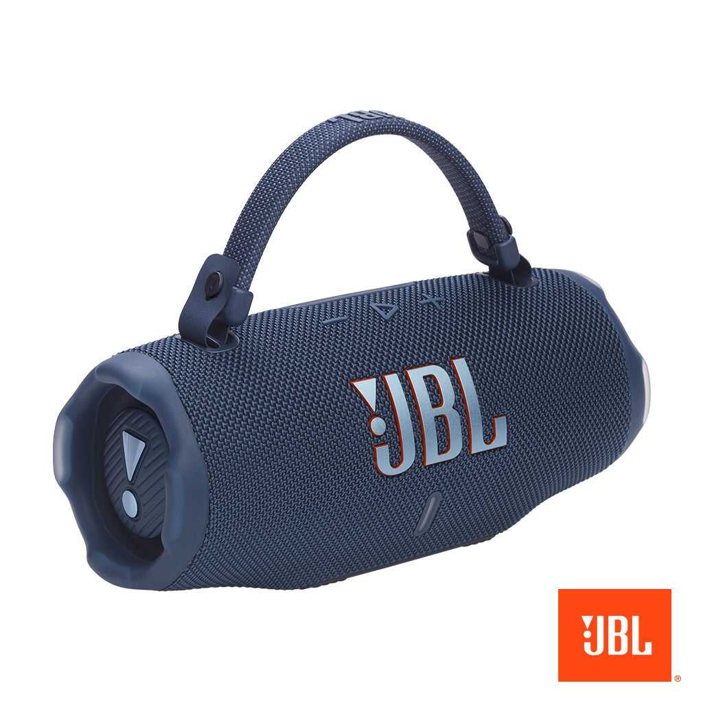 JBL Charge 6 Portable Bluetooth Speaker Blue Excellent Condition