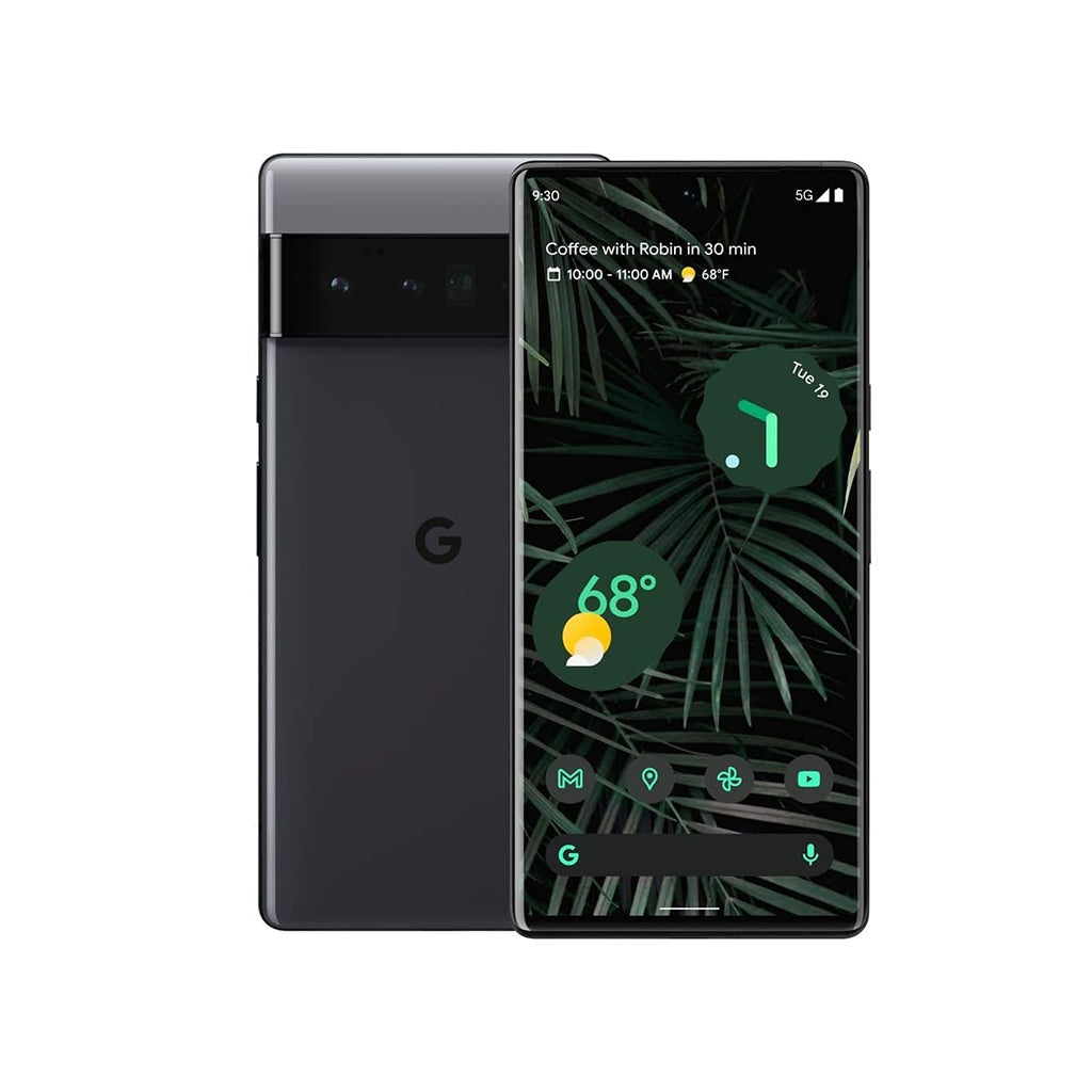 Refurbished Google Pixel 6 Pro G8V0U (Verizon Only) 256GB Stormy Black Excellent Condition