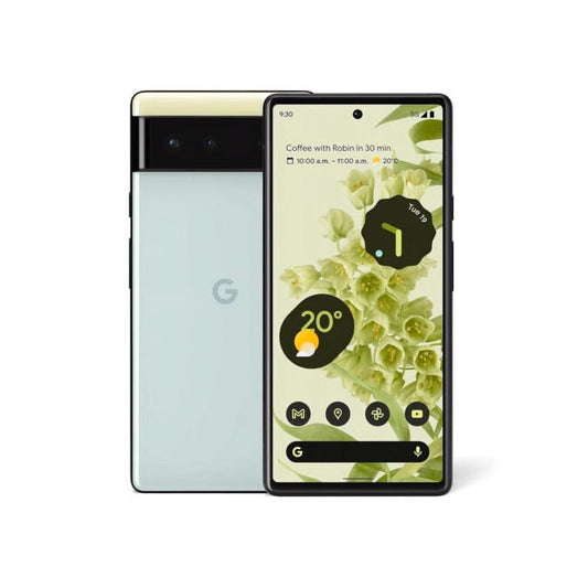 Refurbished Google Pixel 6 G9S9B (Verizon Only) 128GB Sorta SeaFoam Excellent Condition