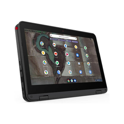 Refurbished Lenovo Chromebook 500e 3rd Gen 11.6" WiFi 8GB 64GB Black Very Good Condition Personalized 82JCS03R00