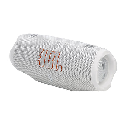 JBL Charge 6 Portable Bluetooth Speaker White Excellent Condition