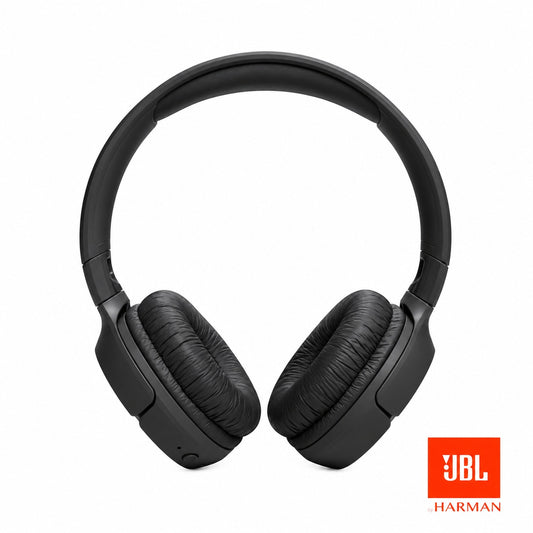 JBL Tune 520BT Wireless On-Ear Headphones with Pure Bass Sound Black