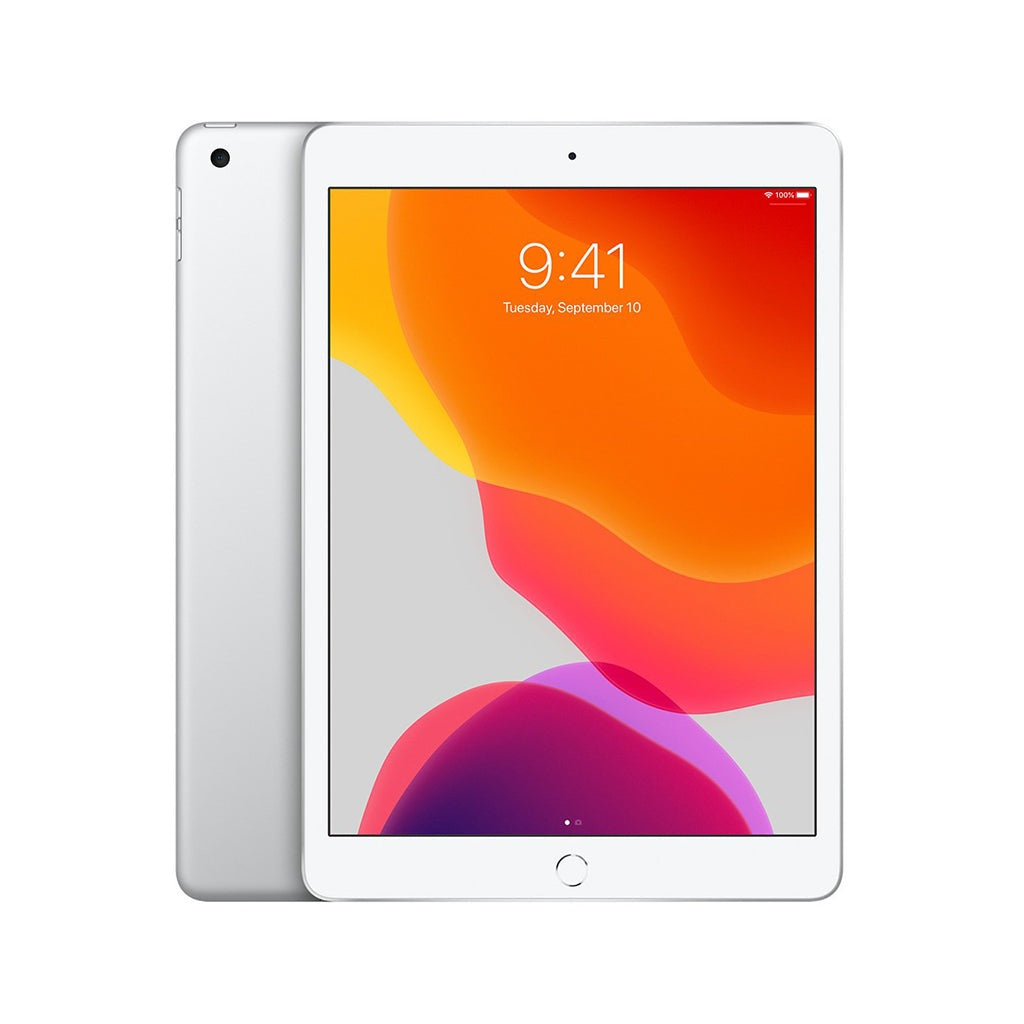 Refurbished Apple iPad 10.2" (7th Gen) Unlocked 32GB Silver Good Condition A2198