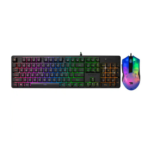 iBuyPower Chimera KM7 RGB Keyboard and Mouse Combo Black New