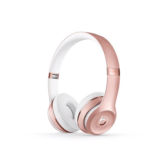 Beats Solo 3 A1796 Wireless Bluetooth Headphones Rose Gold (Excellent Condition)