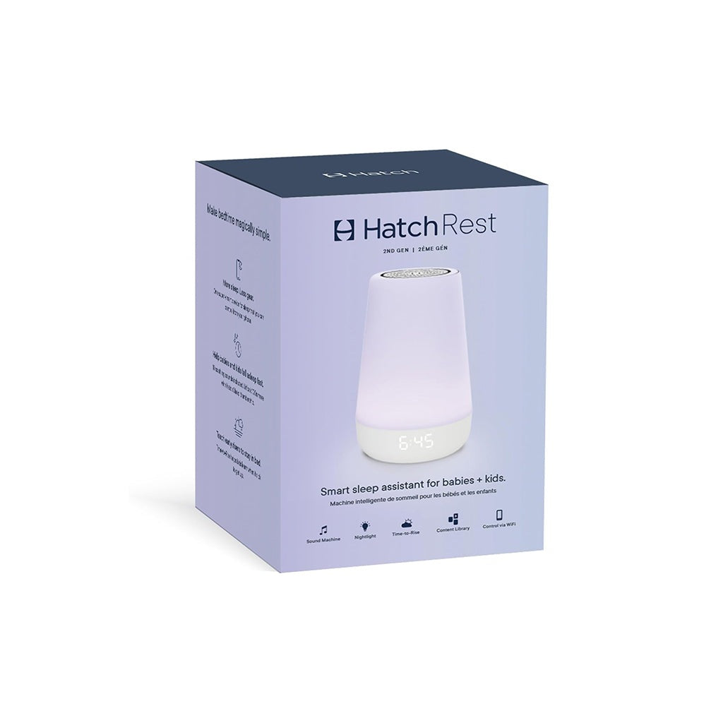 Hatch Rest (2nd Gen) HBR4400-REF Wi-Fi White (Excellent Condition)