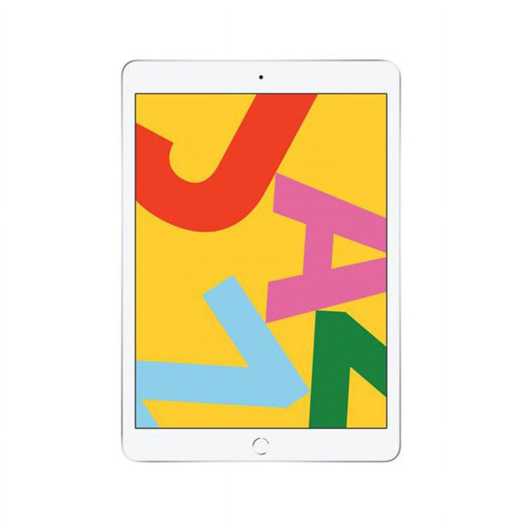 Refurbished Apple iPad 10.2" (7th Gen) Unlocked 32GB Silver Good Condition A2198
