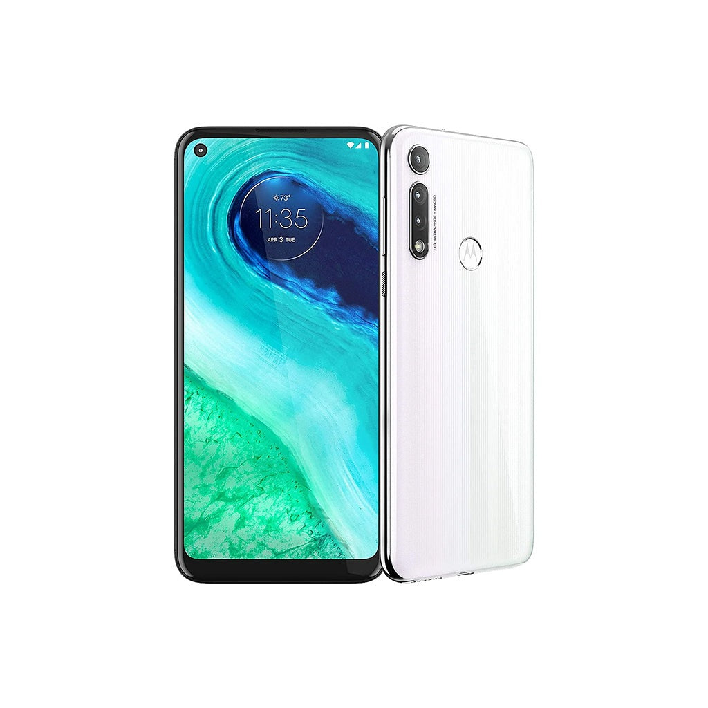 Refurbished Motorola Moto G Fast Moto G8 Dual 32GB Pearl White Like New XT2045-3