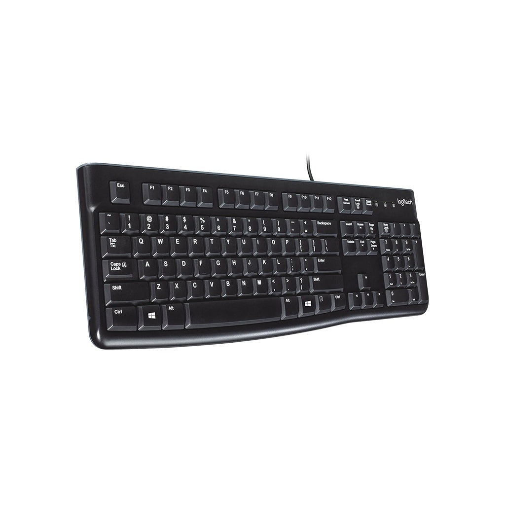 Logitech K120 Wired Keyboard Black (New)