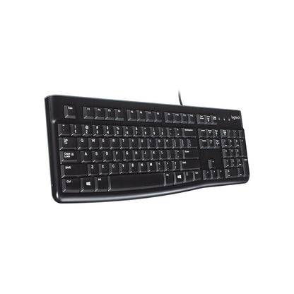 Logitech K120 Wired Keyboard Black (New)