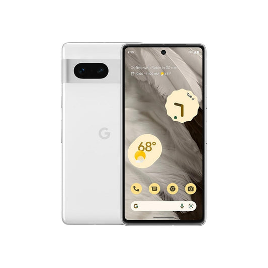 Refurbished Google Pixel 7 Dual (AT&T Only) 128GB Snow Very Good Condition GQML3