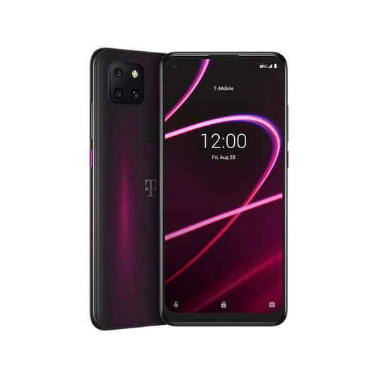 Refurbished T-Mobile REVVL V+ 5G WTRVL5G (T-Mobile Only) 64GB Black Excellent Condition WTRVL5G