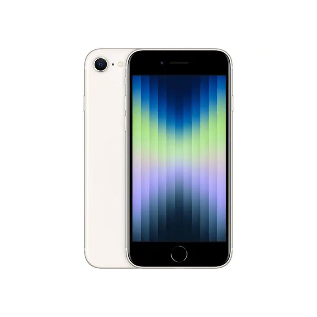 Refurbished Apple iPhone SE (3rd Gen) 64GB Starlight Excellent Condition A2595