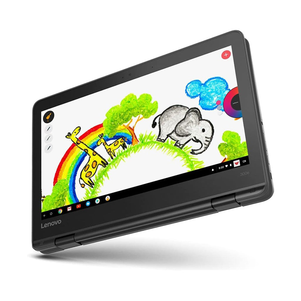 Refurbished Lenovo 300e Chromebook 2nd Gen Black